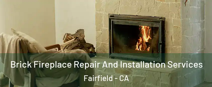  Brick Fireplace Repair And Installation Services Fairfield - CA