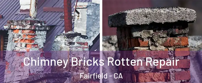  Chimney Bricks Rotten Repair Fairfield - CA