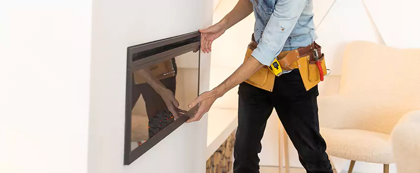 Metal Fireplace Installation in Fairfield, California
