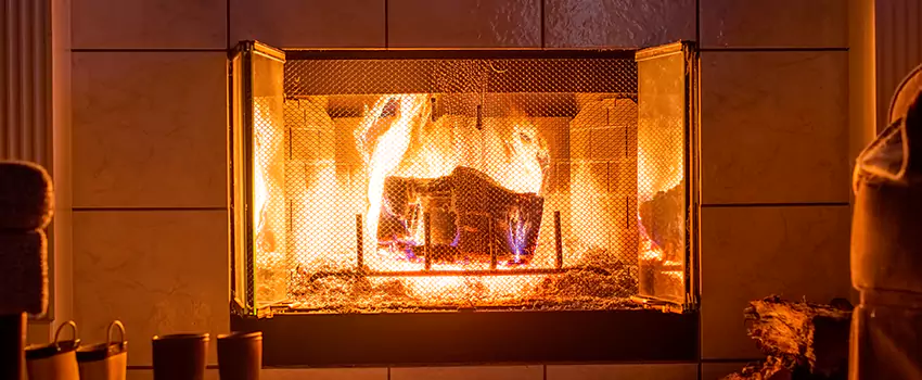 Mendota Hearth Landscape Fireplace Installation in Fairfield, California