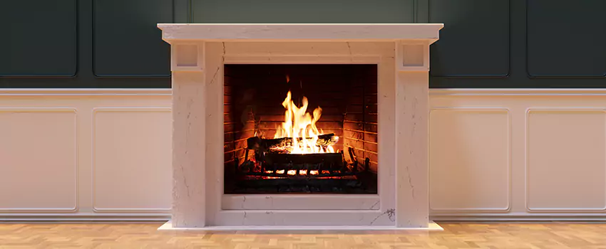 Open Flame Wood-Burning Fireplace Installation Services in Fairfield, California