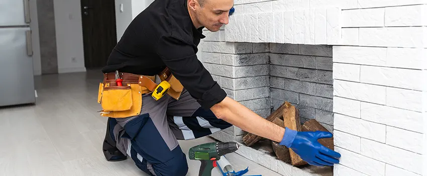 Fireplace Damaged Damper Frame Repair Services in Fairfield, California