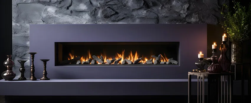 Ember Bed for Ventless Gas Fireplace in Fairfield, CA