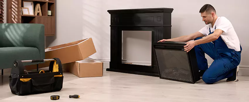 Old Rusted Metal Fireplace Repair And Replacement in Fairfield, CA