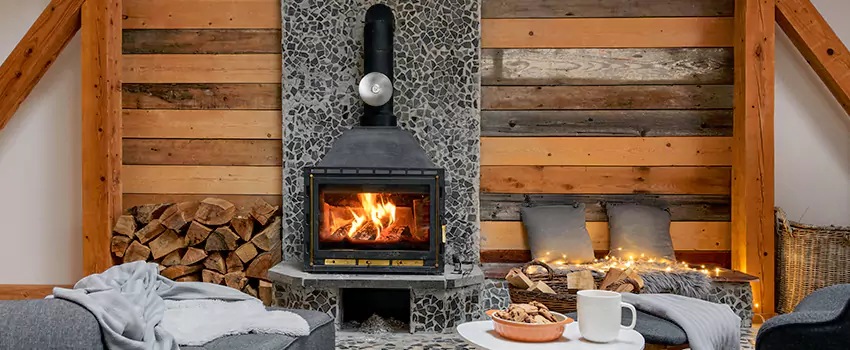 Thelin Hearth Products Direct Vent Gas Stove Fireplace Inspection in Fairfield, California