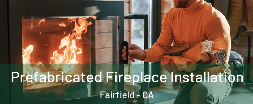 Prefabricated Fireplace Installation Fairfield - CA