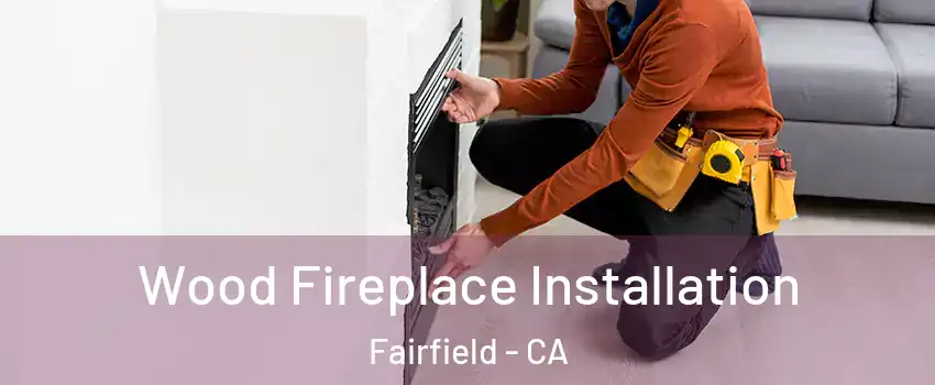  Wood Fireplace Installation Fairfield - CA